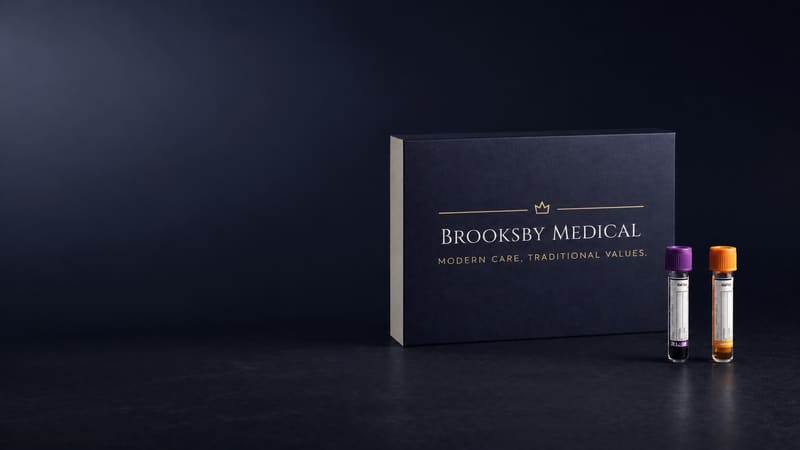 Brooksby Medical home sample collection kit